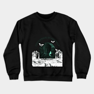 Concentrate on Yourself Motivational Art | Abstract Future Crewneck Sweatshirt